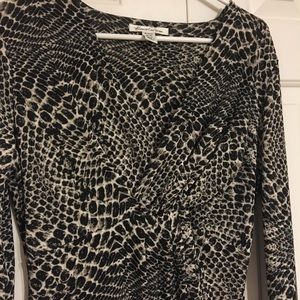 Kenneth Cole New York snake skin blouse